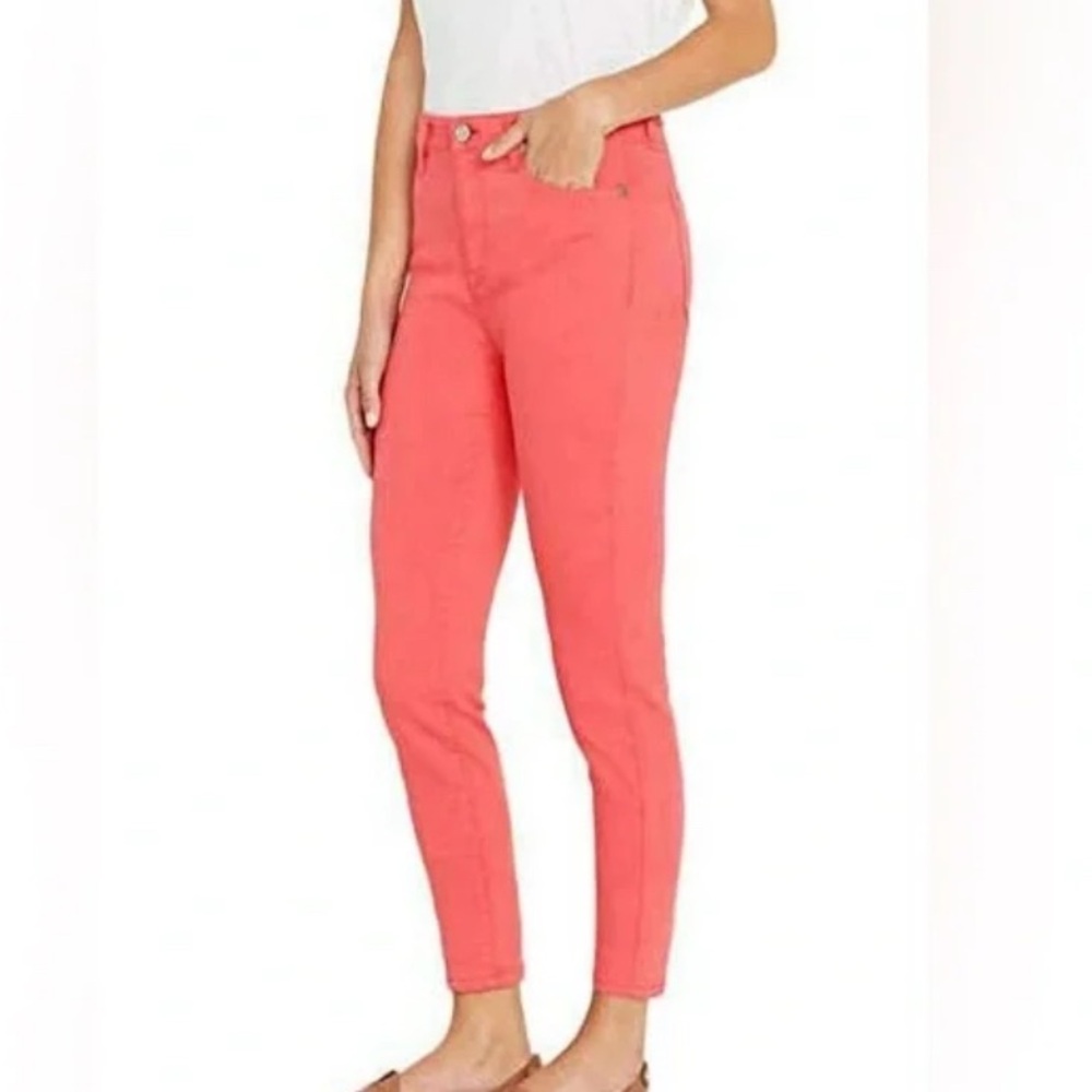 Joe’ Jeans Women’s High Rise Skinny Fit Size 28 Coral Mist The High Water Jeans